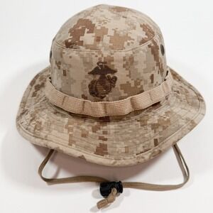 US Marine Corps Boonie Hat Desert Digital Camo MARPAT - Size Large - SEKRI Inds.